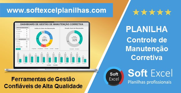 planilha de manutenção corretiva