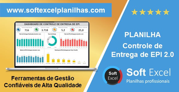 planilha de controle de entrega de epi em excel