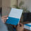 Thumbnail: Nurture your world personal notebook - Blue