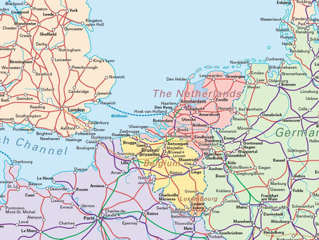 Planungen einer Interrail-Reise
