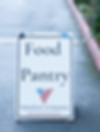 VOAWW Food Pantry sign outside