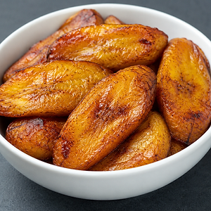 Fried Plantains (Douce or Peze)