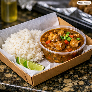 Chicken Gravy + Rice