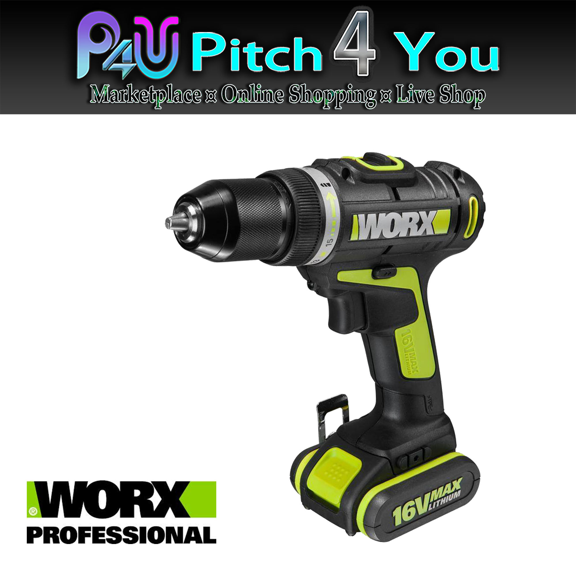 WU-171 10MM 16V MAX LI-ON DRILL/DRIVER