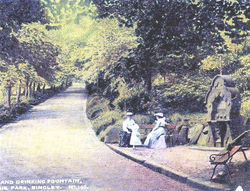 ladies on the main driveway