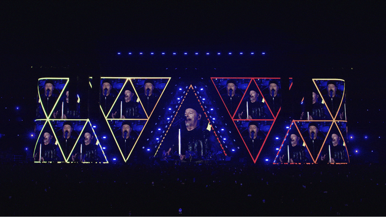 During Vasco Live 2025, lighting designer Giovanni Pinna used zactrack PRO to create spectacular lighting effects, while Gate 1 developed an interactive visual system driven by the tracking data... GIF © Lorenzo Venturini/ Gate 1