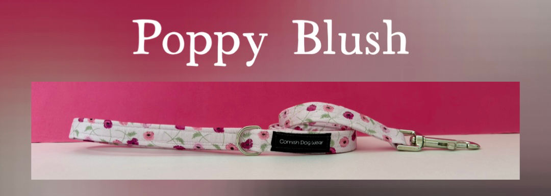 Poppy Blush Dog Lead