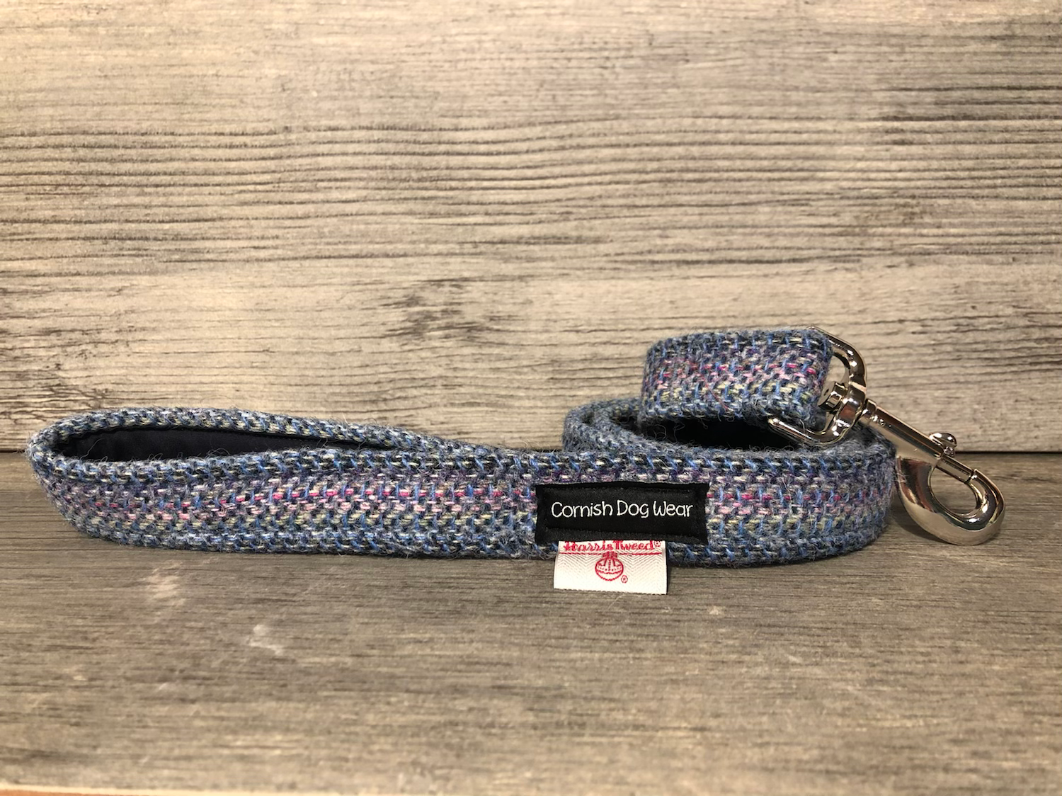 Harris Tweed Blue Confetti Lead