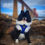 Thumbnail: Nautical Ahoy There Padded Dog Harness Anchors