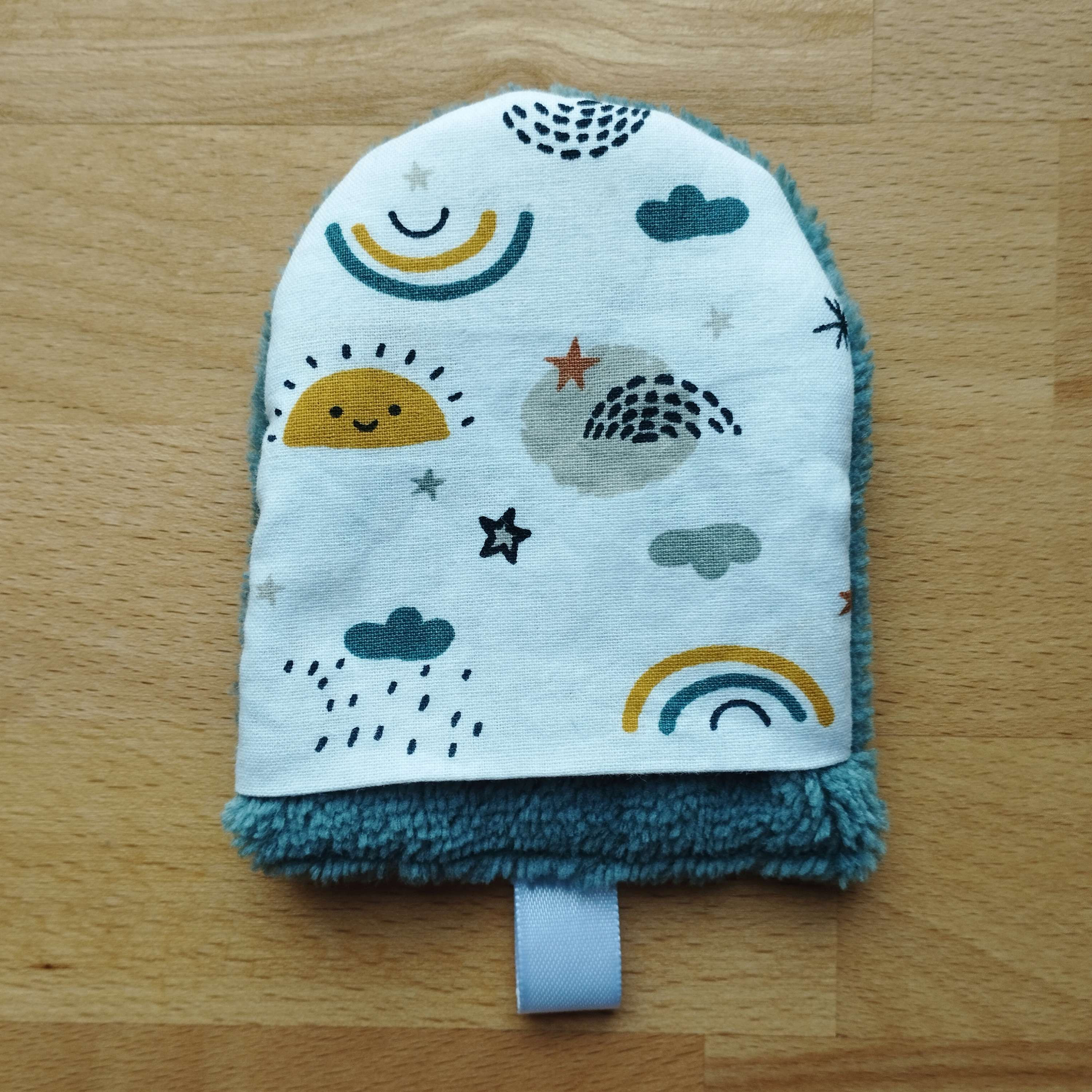 Débarbouillette soleil 