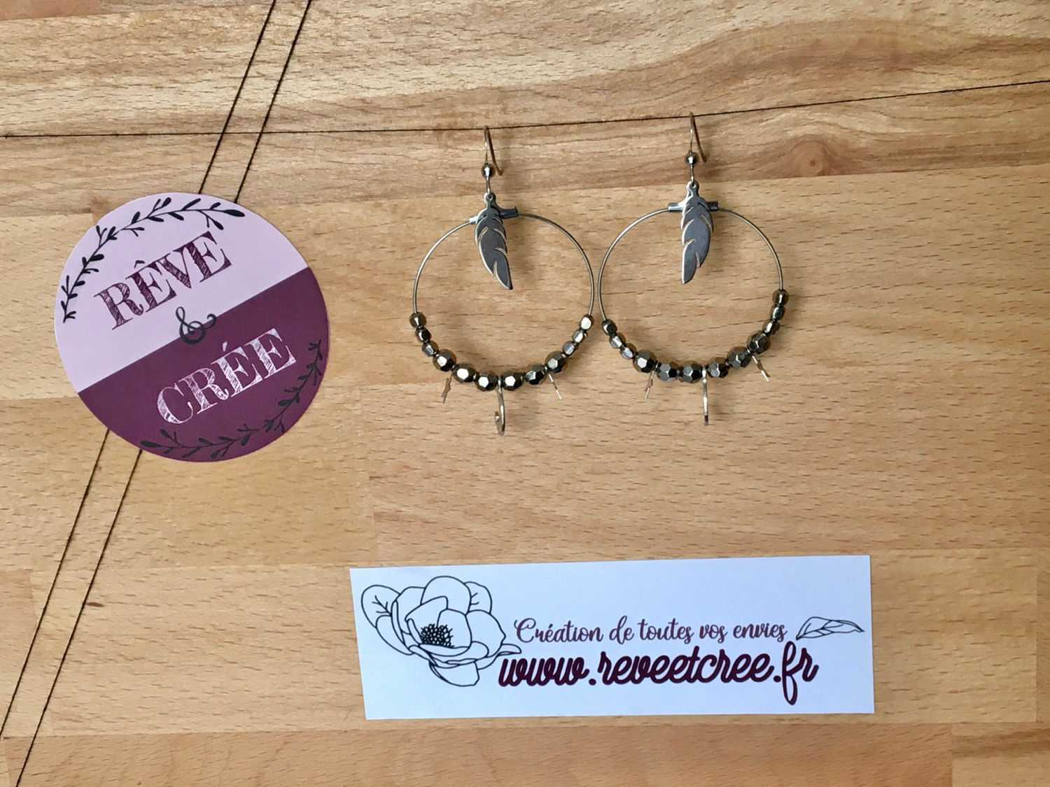 Boucles d’oreilles Adèle 