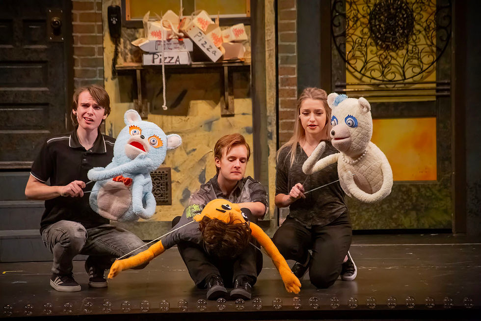 Avenue Q costume design by Terry Pieritz