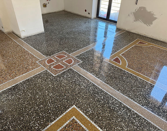 Rifacimento pavimento Graniglia