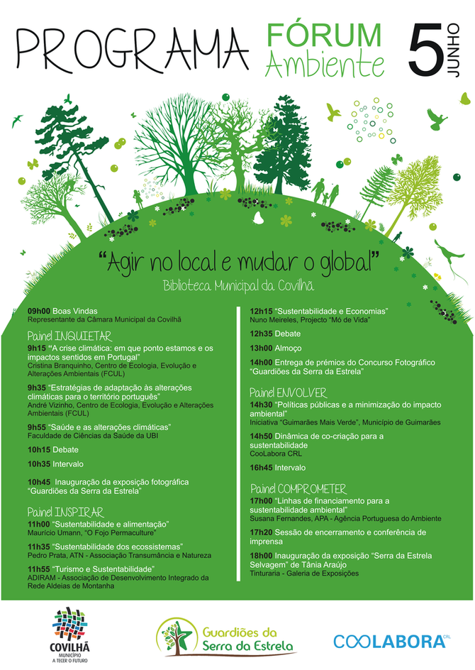 Programa do Fórum Ambiente