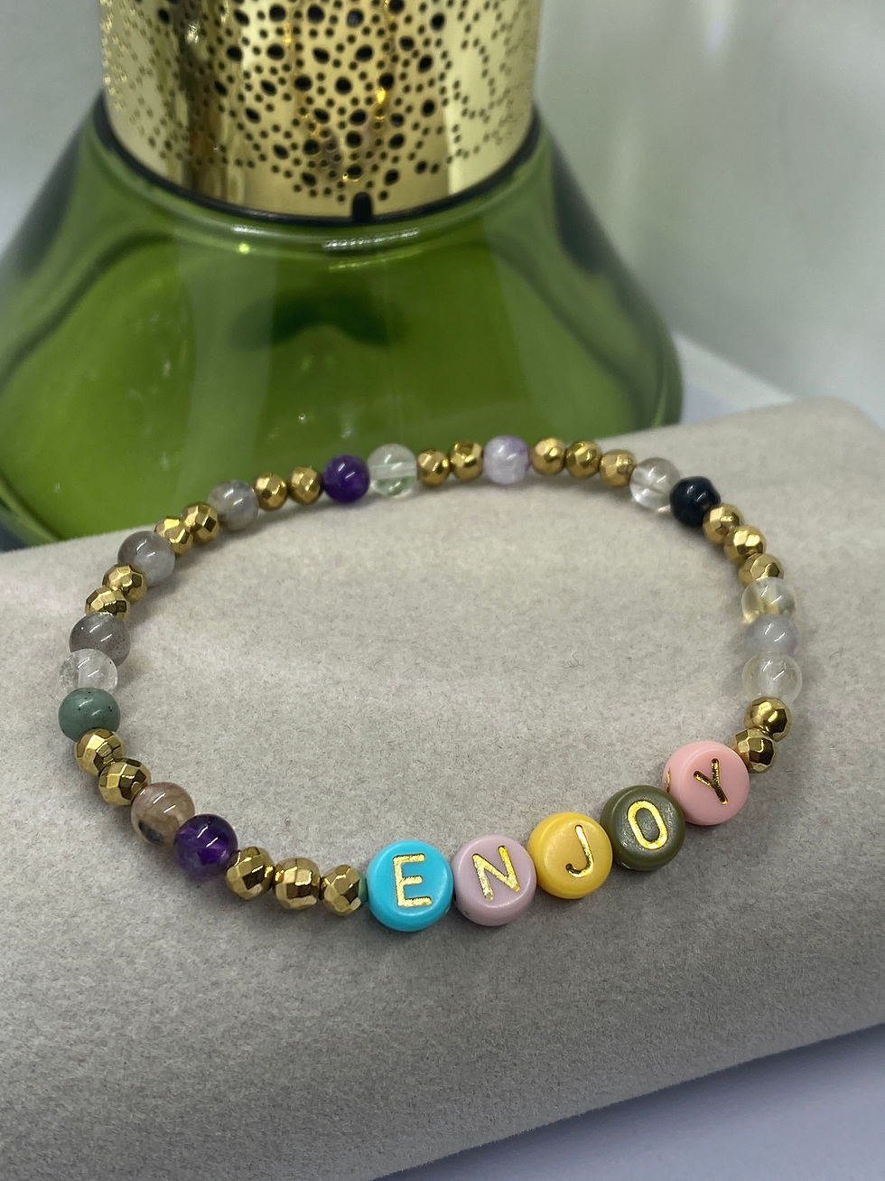 Miniature : Bracelet ADÈLE en pierres naturelles