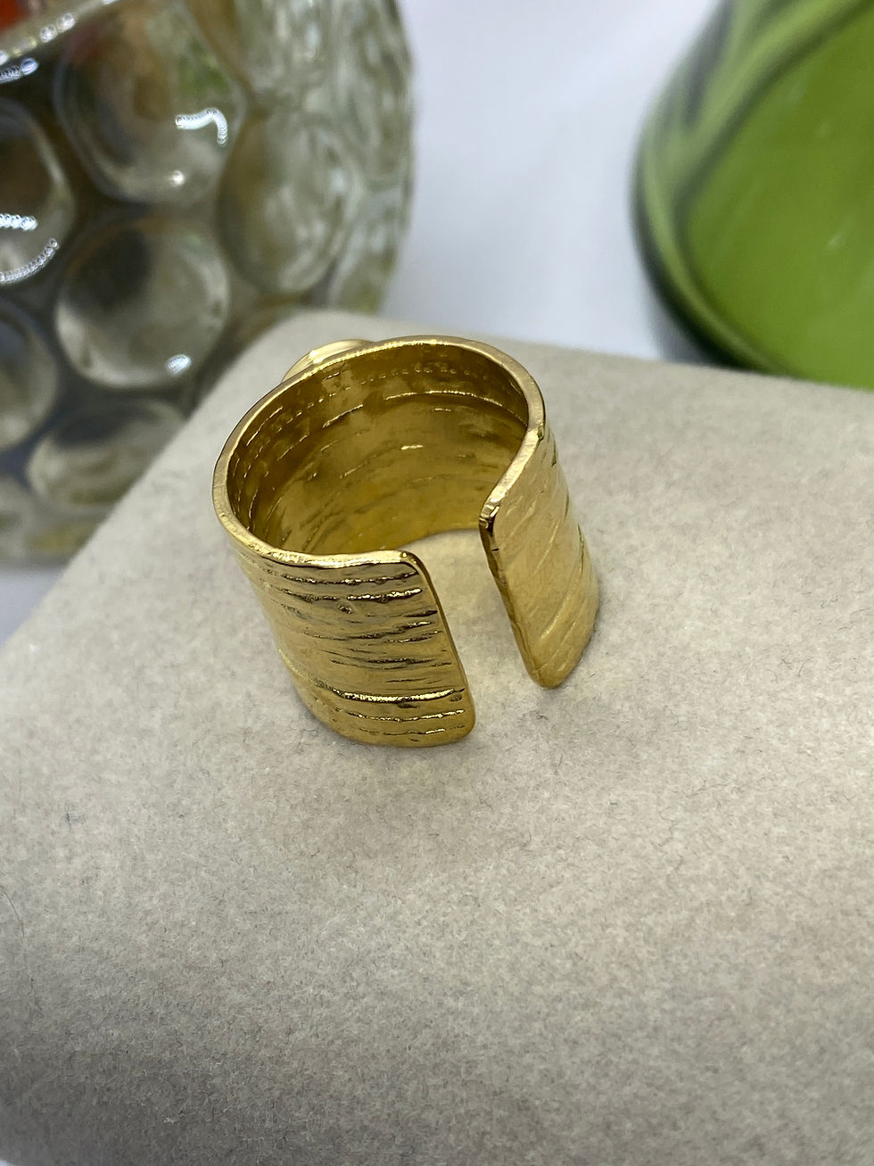 Miniatura: Bague SPHENIX en acier inoxydable et Lapis lazuli