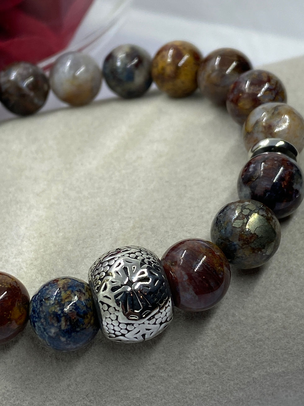 Miniature : Bracelet pour homme Paul en perles Piétersite