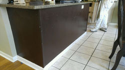Kitchen Island Before