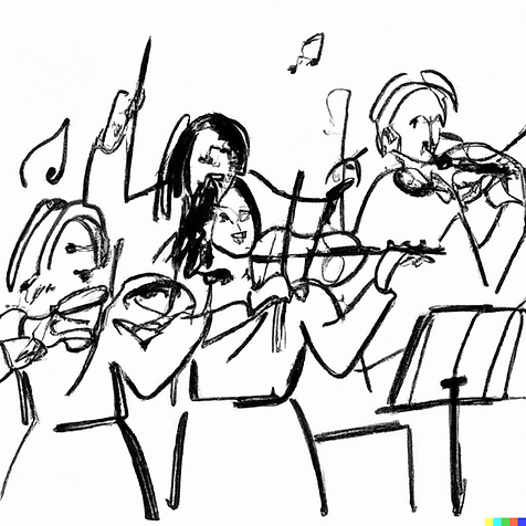 DALL·E 2023-07-03 15.48.32 - Lively greyscale sketch of a youth orchestra.png