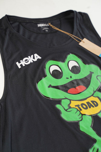 HOKA - BLACK SINGLET - MENS | BillyCvecko|TOADLYFE