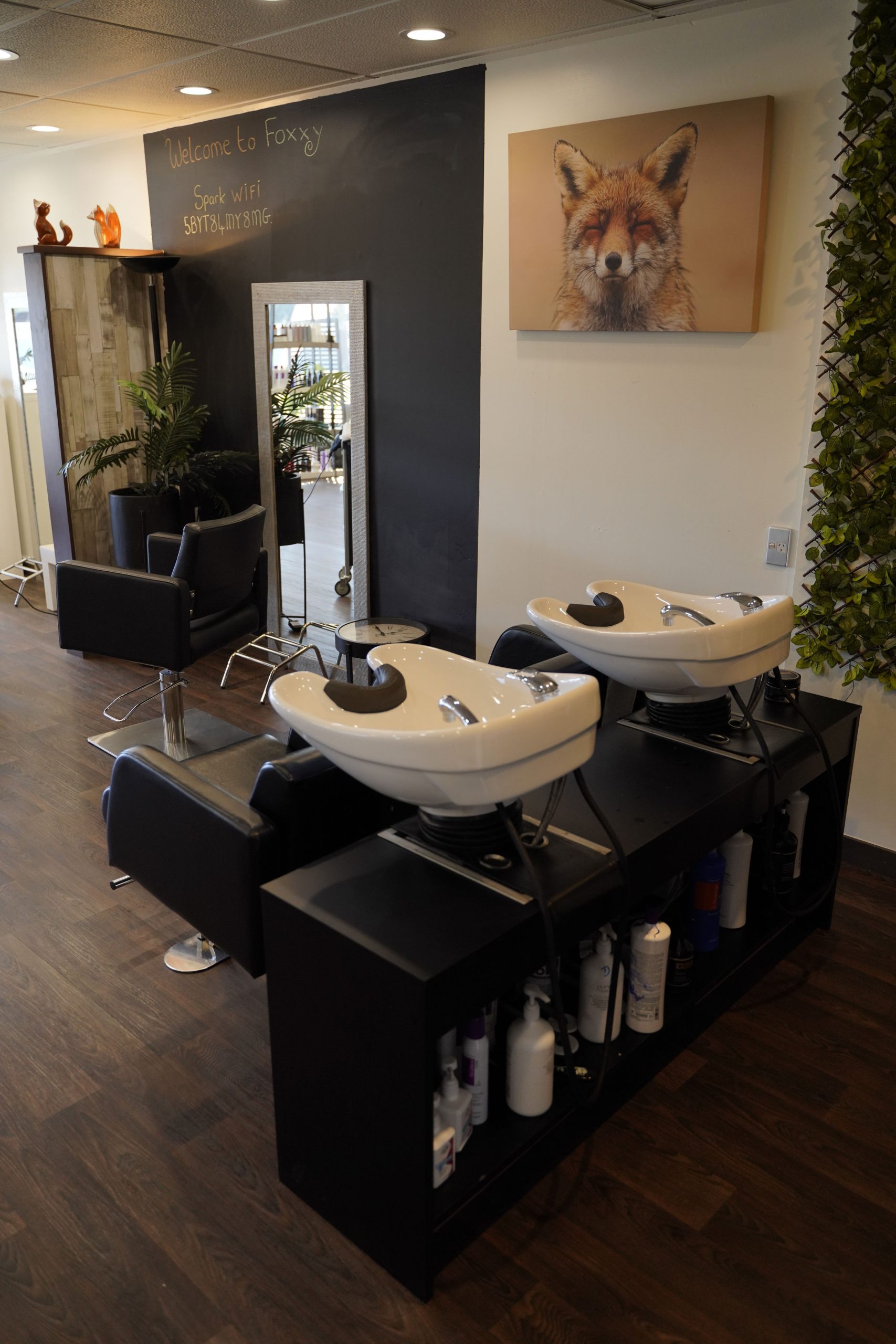 Foxxy & Co Modern hair salon interior