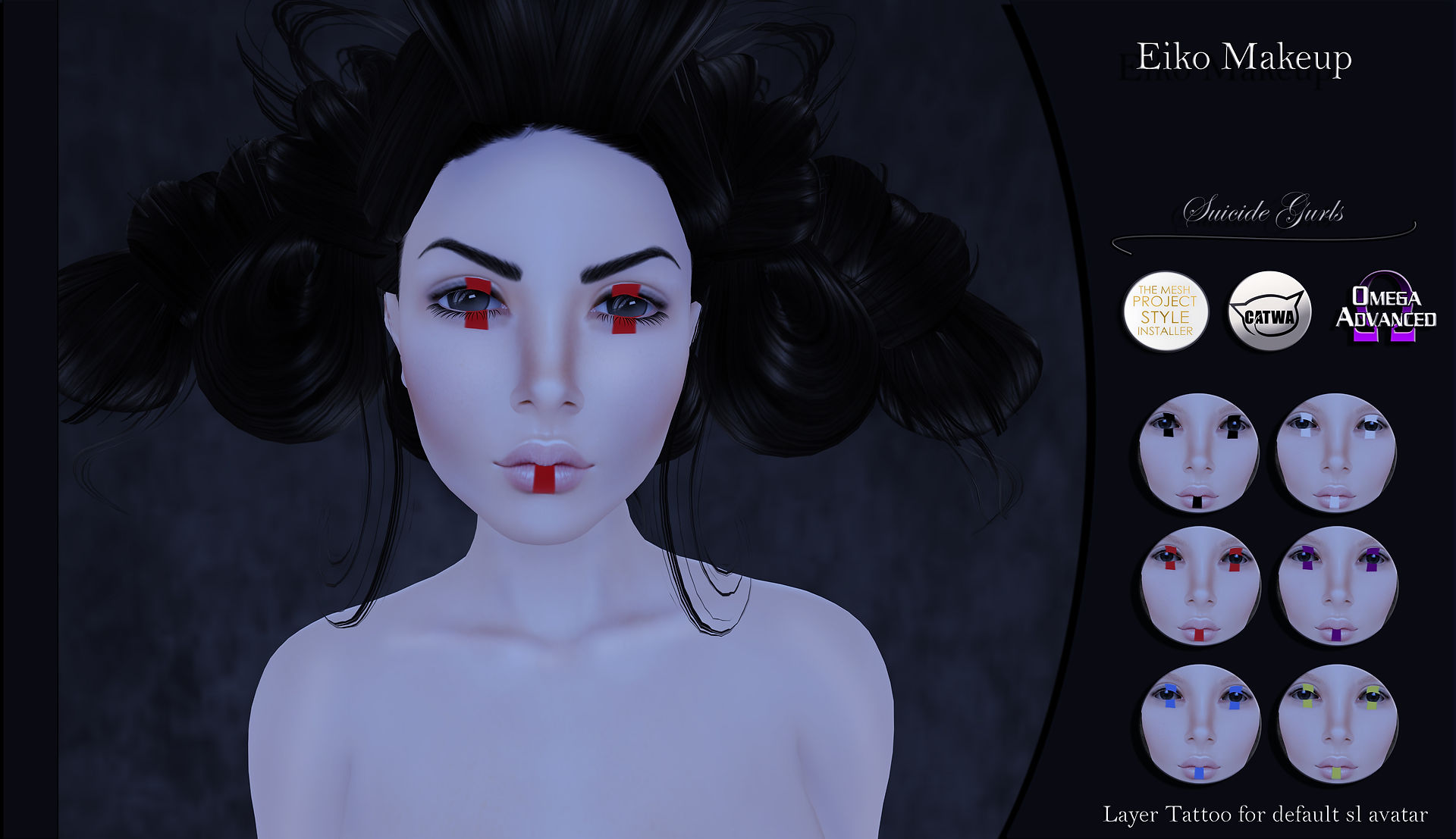 Suicide Gurls - Eiko Makeup AD