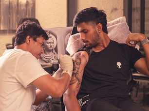 Tilak Verma Tattoo