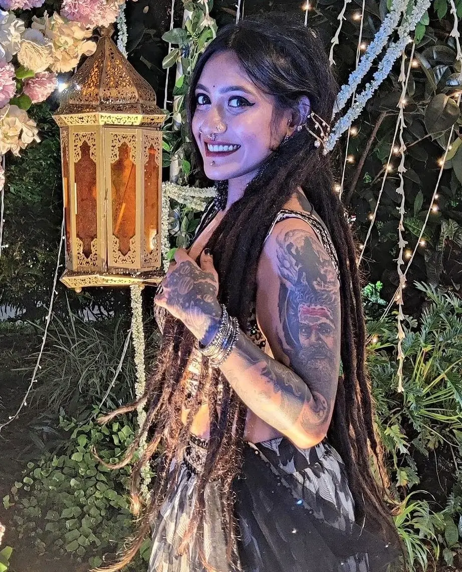 Nikita Chowdhury tattoo