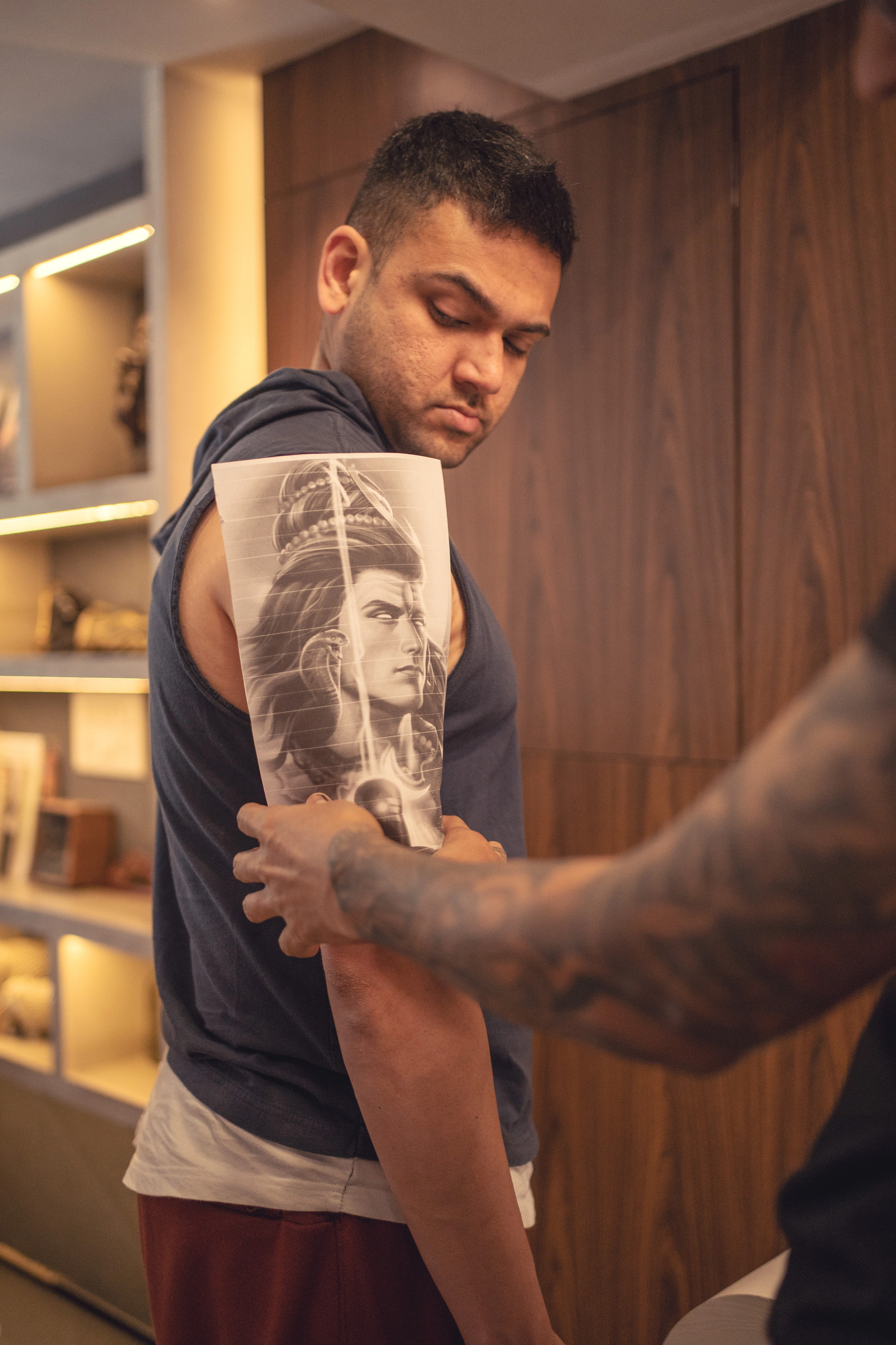 tattooing process