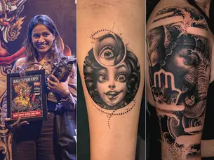 Double Victory For Dipti Chaurasiya At Bali Tattoo Expo 2023