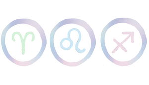 Three Fire Signs Of The Zodiac