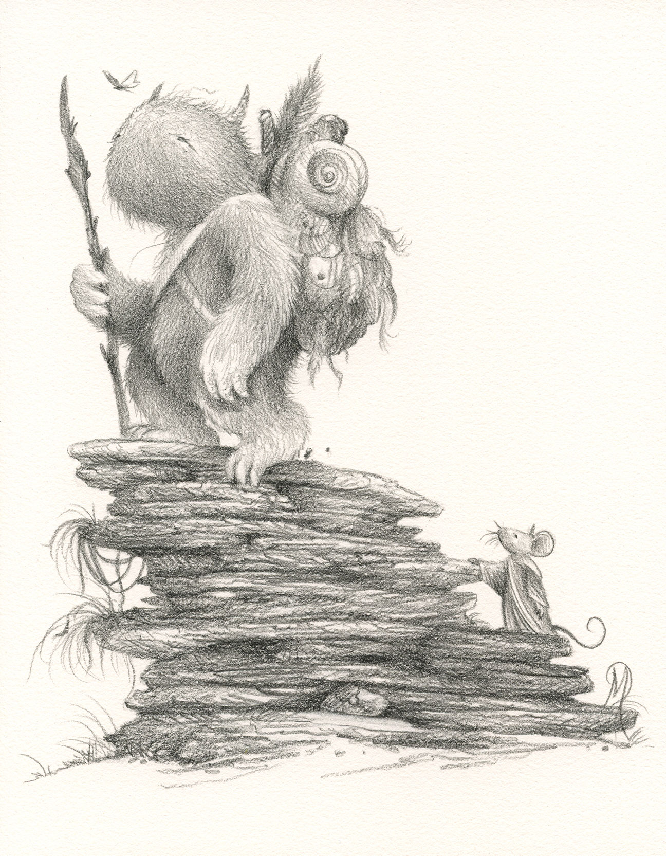 A Better View (Original Drawing)