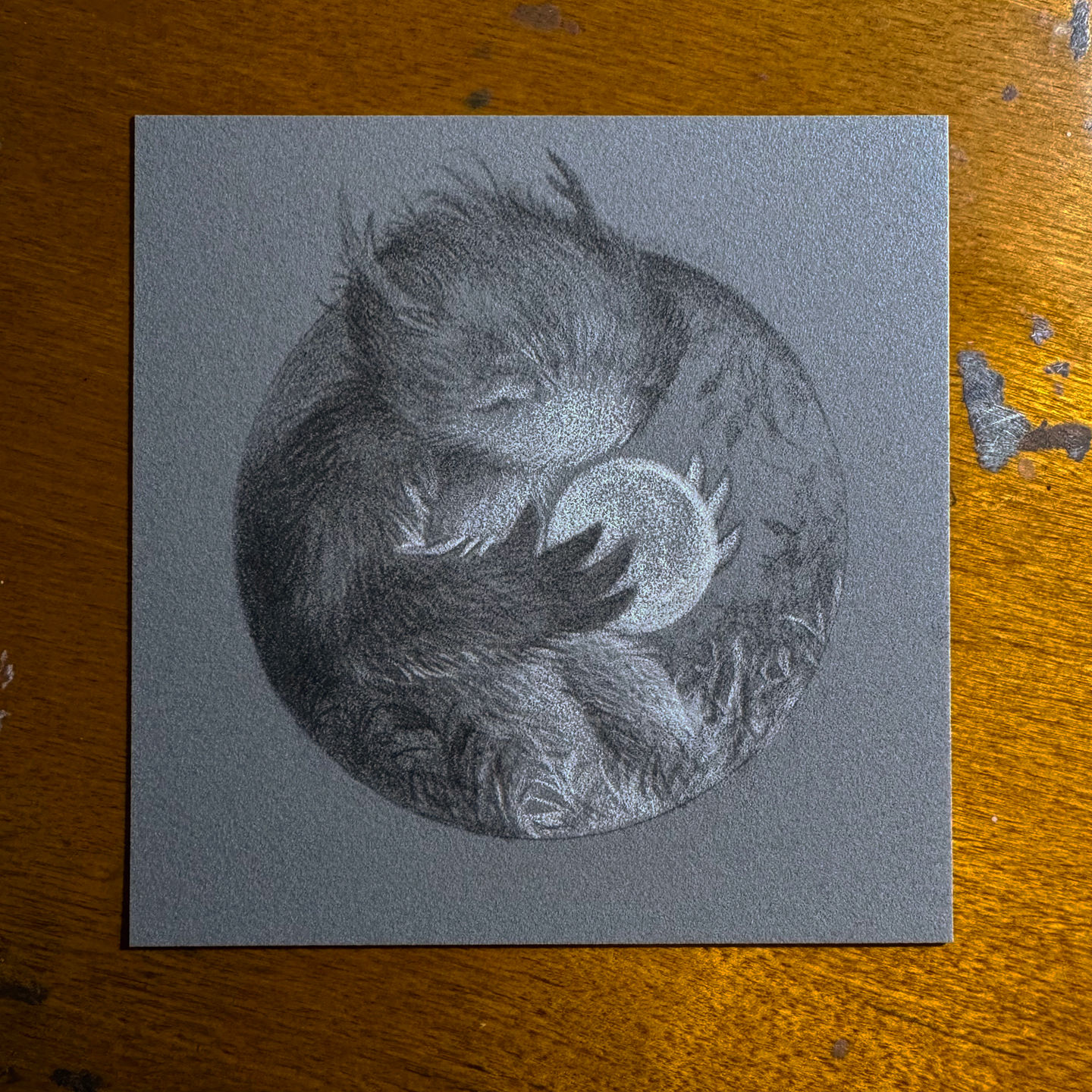 Field Note 019 - Something to Hold Onto (Original Drawing)