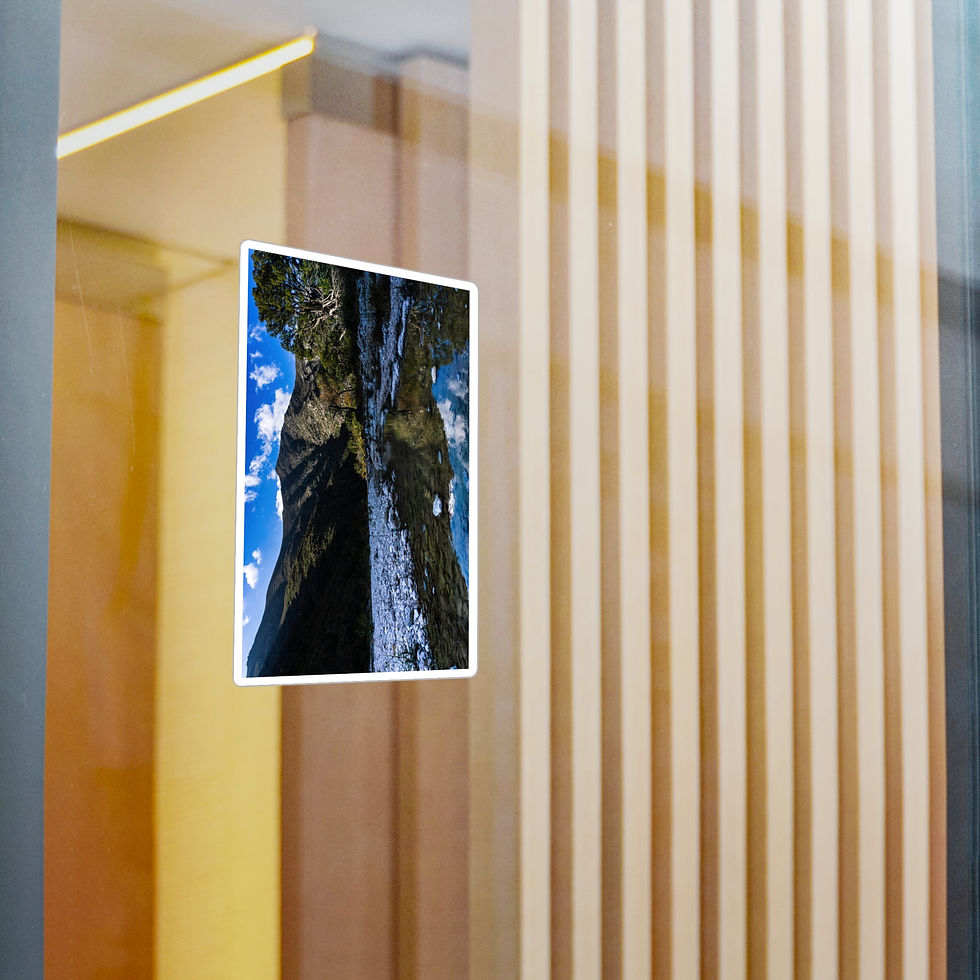 Thumbnail: Serenity at a River's Edge, Kiss-Cut Vinyl Decals