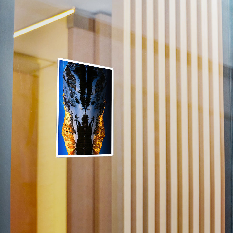 Thumbnail: Glorious River Pinnacles, Kiss-Cut Vinyl Decals