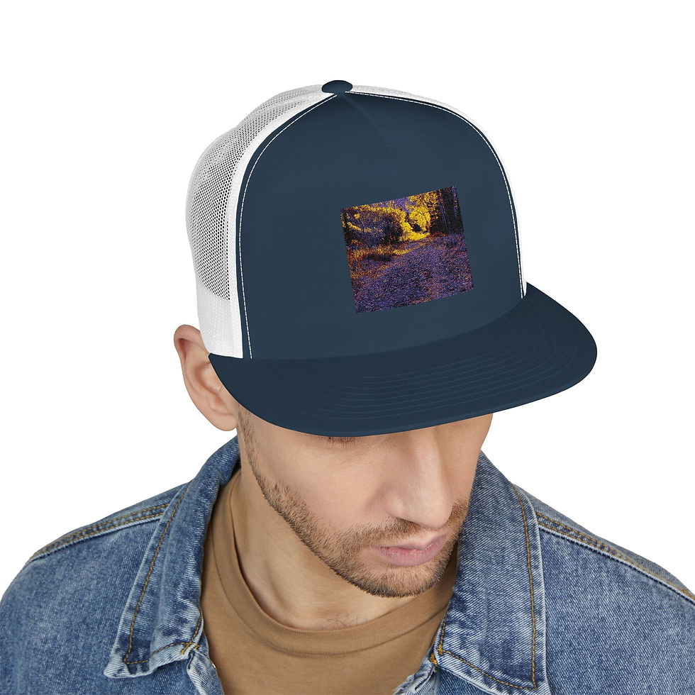 Thumbnail: Breakthrough Path, 5 Panel Trucker Cap (Embroidery)