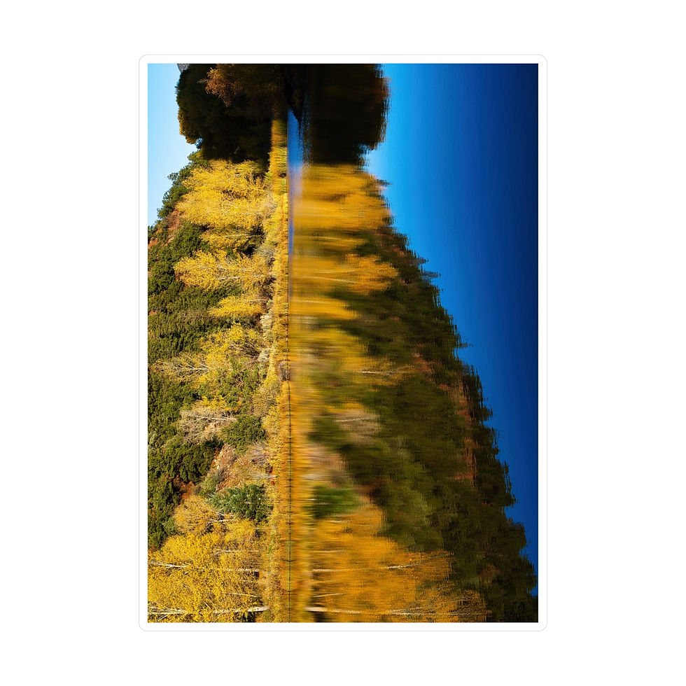 Thumbnail: Fall Reflections, Kiss-Cut Vinyl Decals