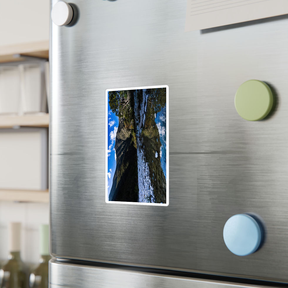 Thumbnail: Serenity at a River's Edge, Kiss-Cut Vinyl Decals