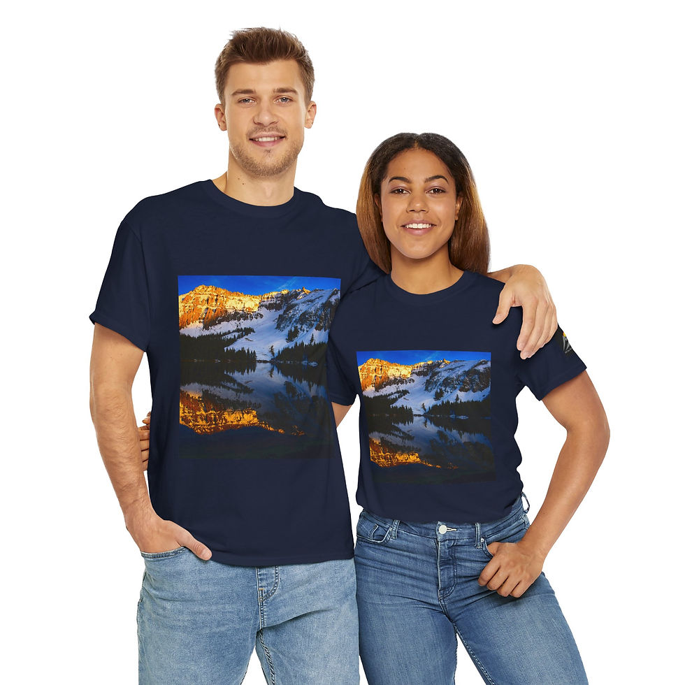 Thumbnail: Glorious River Pinnacles, Unisex Heavy Cotton Tee