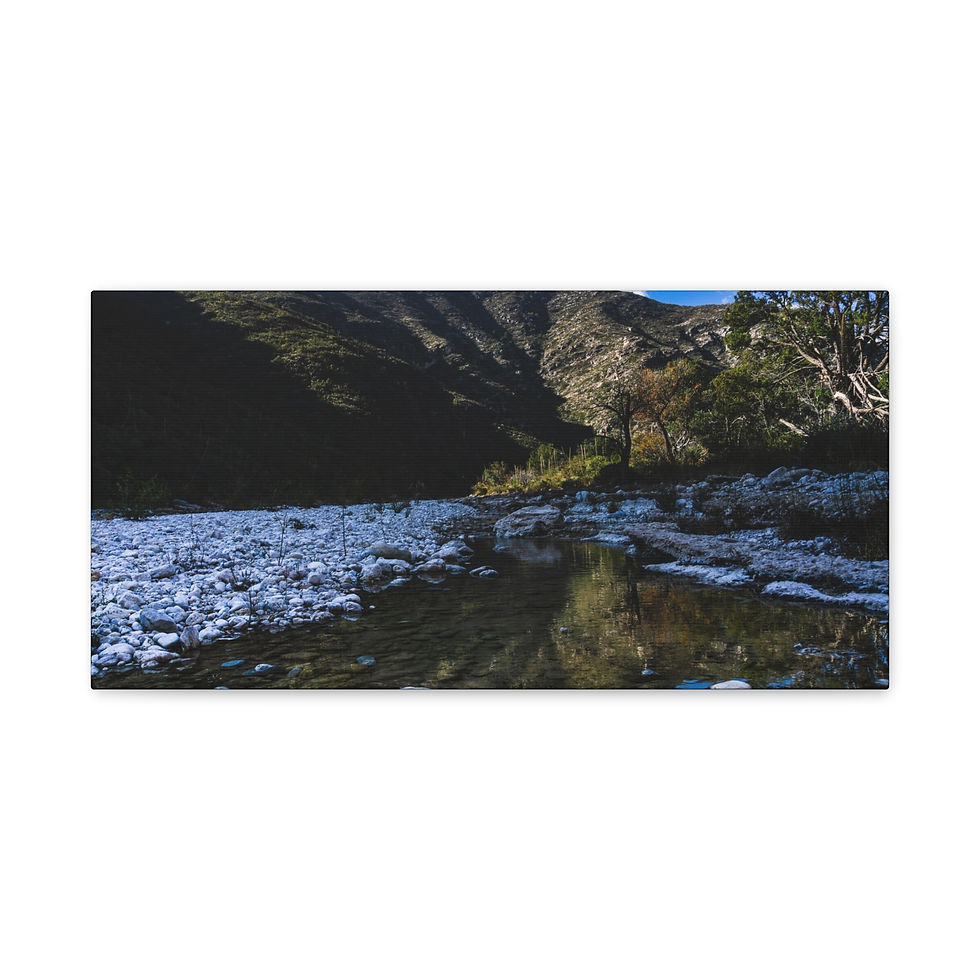Thumbnail: Serenity at a River's Edge, Matte Canvas, Stretched, 1.25"