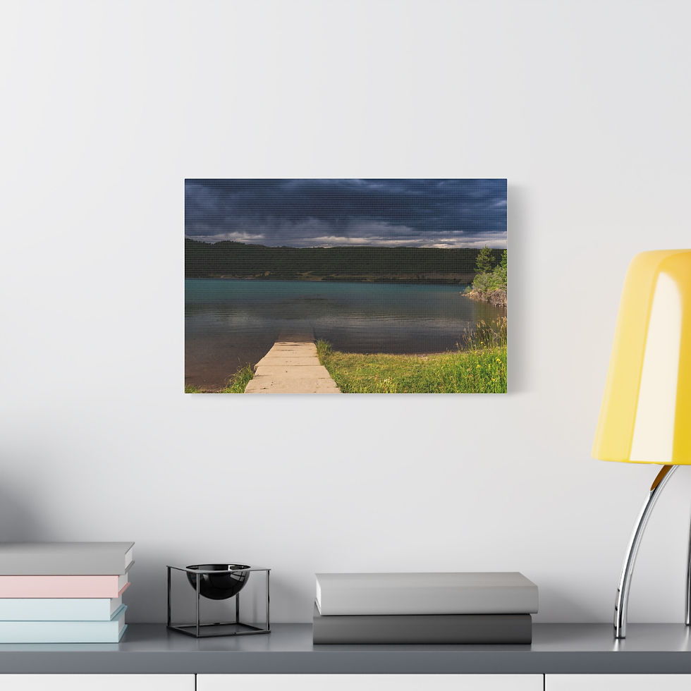 Thumbnail: Peace Awaiting Storm, Matte Canvas, Stretched, 1.25"