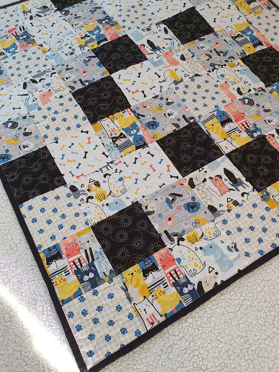 pets n paws child quilt