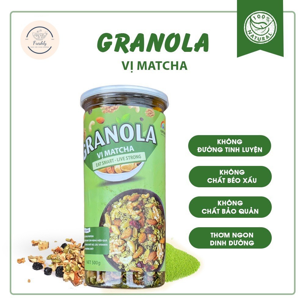 GRANOLA vị Matcha