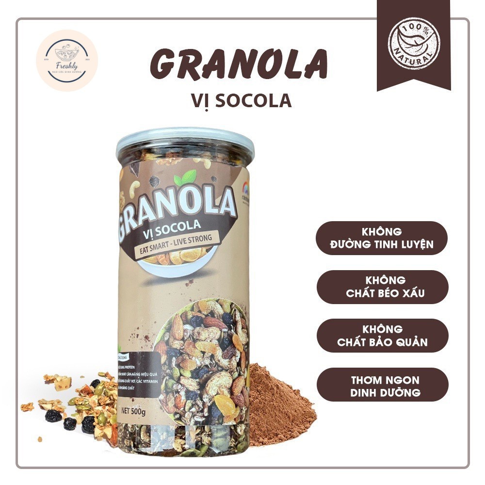 GRANOLA vị Chocolate