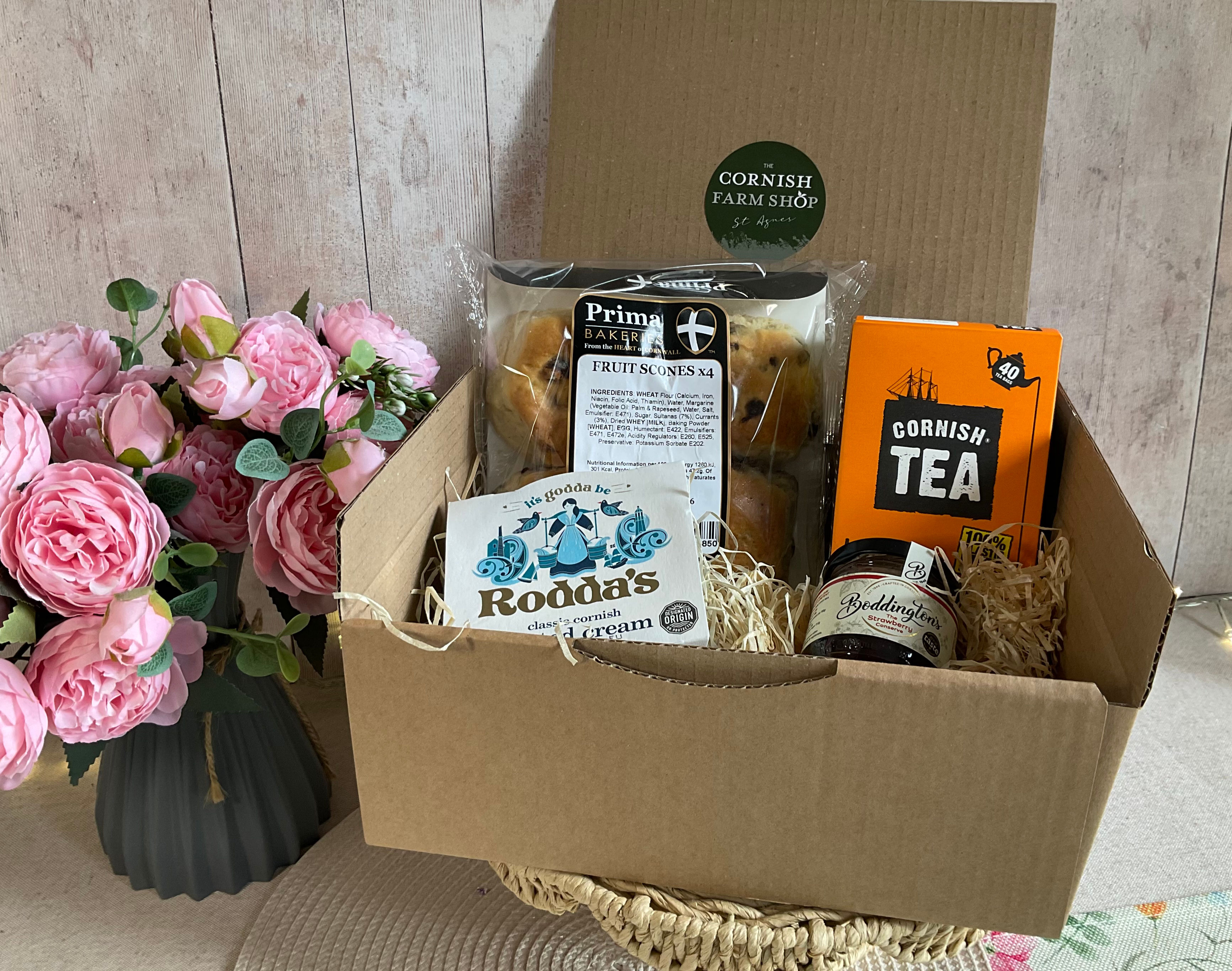 The Cornish Cream Tea with Fruit Scones