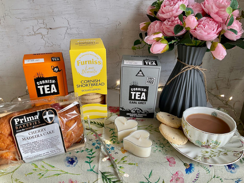 Afternoon Tea Hamper Box | Cornish Farm Shop