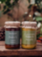Christmas Chutney and Piccalilli Gift Set Duo Jars