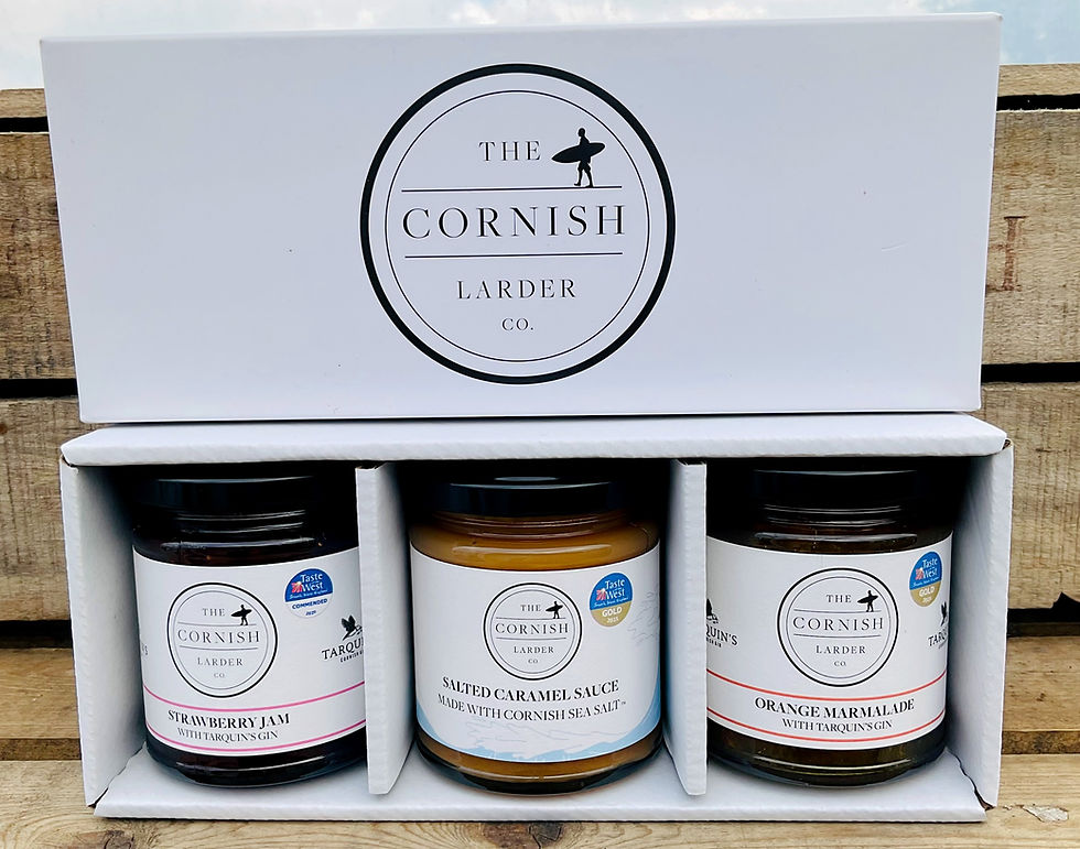 The Cornish Larder Breakfast Collection Gift Box Cornish Farm Shop