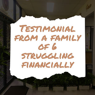 Family of 6 struggling financially