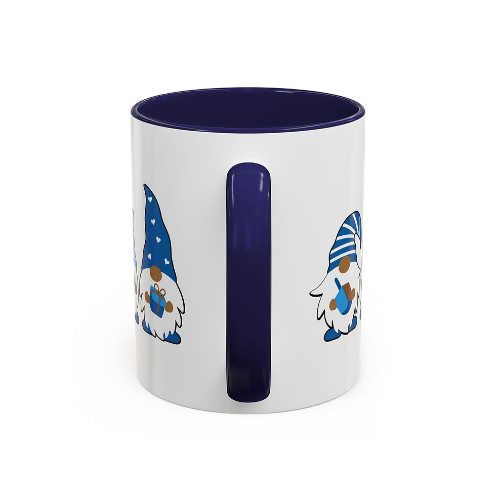 Thumbnail: Hanukkah Coffee Mug (11 oz. 15oz.)-Hanukkah Mug,Happy Hanukkah mug,Hanukkah gift